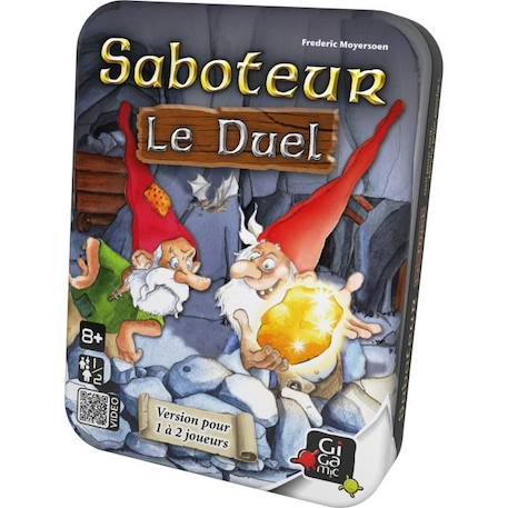 Jeu de plateau - GIGAMIC - Saboteur : Le Duel - Stratégie et coups fourrés BLEU 5 - vertbaudet enfant 