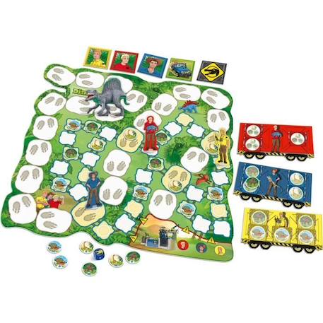 Dino-Rallye Schleich - Jeu de société - SCHMIDT SPIELE VERT 2 - vertbaudet enfant 