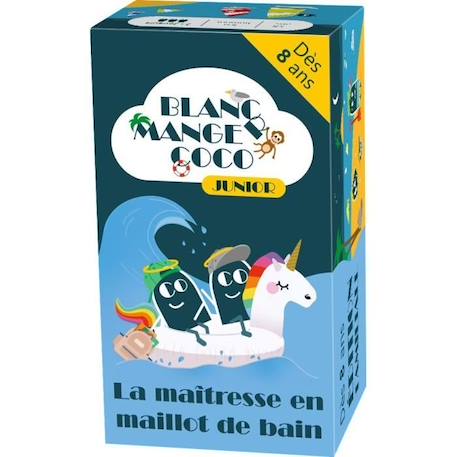 Blanc manger coco junior - La maitresse en maillot de bain - Jeu de société - Enfant - 8 ans et plus BLANC 1 - vertbaudet enfant 