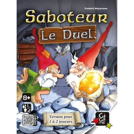 Jeu de plateau - GIGAMIC - Saboteur : Le Duel - Stratégie et coups fourrés BLEU 4 - vertbaudet enfant 