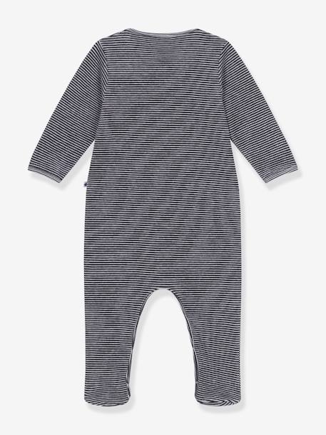 Dors-bien rayé PETIT BATEAU rayé marine 2 - vertbaudet enfant 