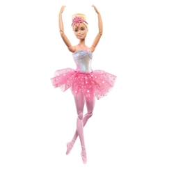 Jouet-Barbie®-Dreamtopia Ballerine Lumières Scintillantes-Poupée blonde HLC25