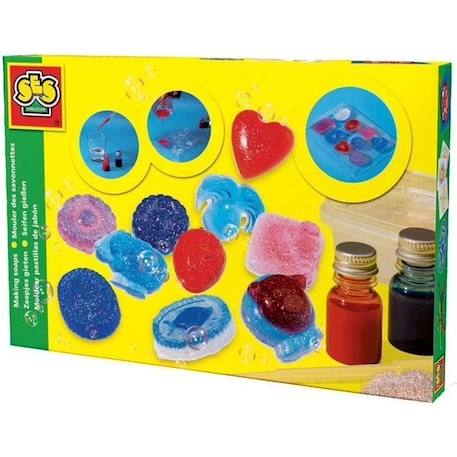 SES CREATIVE Kit de création de savonnettes JAUNE 1 - vertbaudet enfant 