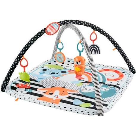 Fisher-Price - Mon Tapis d'activités 3 en 1 sensoriel - Tapis Bébé - Dès la naissance HBP41 BLANC 1 - vertbaudet enfant 