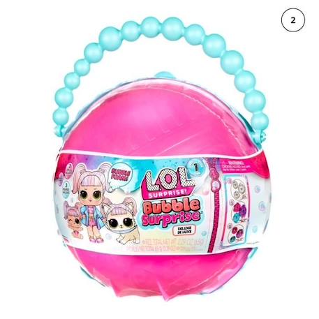 L.O.L. Surprise Bubble Surprise Deluxe - 3 figurines + accesoires BLANC 4 - vertbaudet enfant 