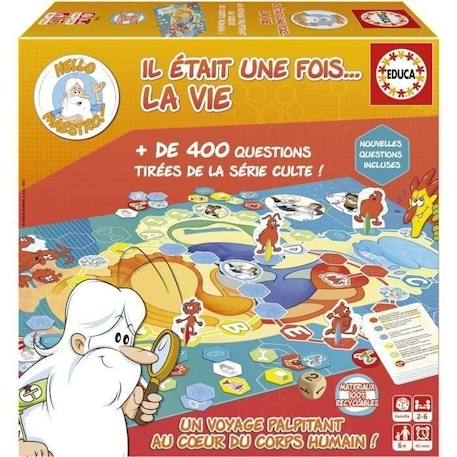 IL ETAIT UNE FOIS... LA VIE - EDUCA - Jeu de société - 19645 ORANGE 1 - vertbaudet enfant 