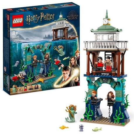 LEGO® Harry Potter 76420 Le Tournoi des Trois Sorciers : le Lac Noir, Jouet avec Bateau et 5 Figurines NOIR 1 - vertbaudet enfant 