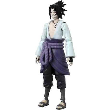 Figurine articulée Sasuke 17cm - Anime Heroes Beyond - Naruto Shippuden - BANDAI BLANC 4 - vertbaudet enfant 