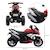 Moto électrique pour enfants 3 roues 6 V HOMCOM - Rouge ROUGE 3 - vertbaudet enfant 