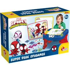 Chambre et rangement-Bureau d'activités pour enfants - Spidey Super desk - Edu games - LISCIANI