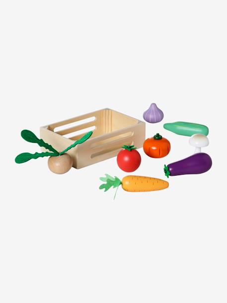 Panier de légumes en bois FSC® bois 3 - vertbaudet enfant 