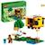 LEGO Minecraft 21241 La Cabane Abeille, Jouet, Ferme avec Maison, Zombie et Figurines Animaux BLANC 1 - vertbaudet enfant 