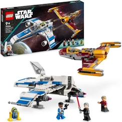 Jouet-LEGO® Star Wars - E-Wing de la Nouvelle République contre le Chasseur de Shin Hati 75364