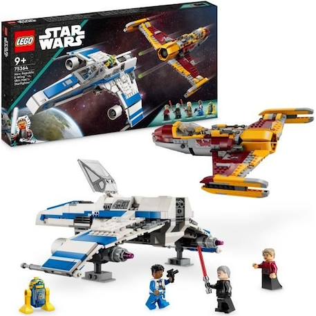 LEGO® Star Wars - E-Wing de la Nouvelle République contre le Chasseur de Shin Hati 75364 JAUNE 1 - vertbaudet enfant 