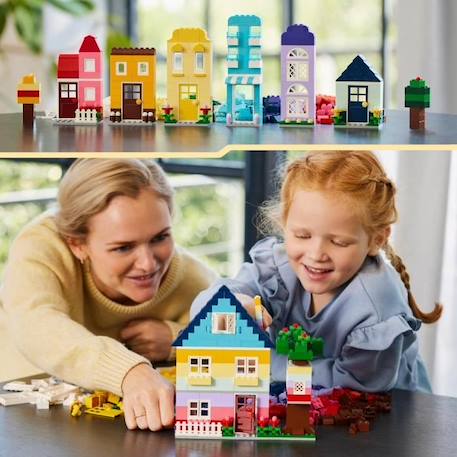 LEGO® 11035 Classic Les Maisons Créatives, Jouet pour Garçons et Filles Dès 4 Ans, Briques de Construction JAUNE 5 - vertbaudet enfant 