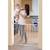 DREAMBABY Barrière de sécurité Extra large BROADWAY Gro Gate - A visser - L 76/134,5 x H 76 cm - Blanche BLANC 3 - vertbaudet enfant 