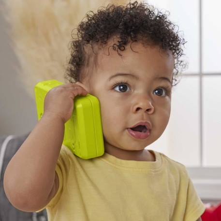 Fisher-Price-Mon Smartphone 2 en 1-Téléphone musical pour enfants HNL44 BLANC 4 - vertbaudet enfant 