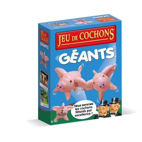 JEU DE COCHONS GEANTS - Jeu de plateau - WINNING MOVES BLEU 1 - vertbaudet enfant 