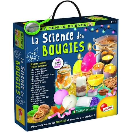 Génius Science - loisirs créatifs - la science des bougies ludiques - LISCIANI ROSE 1 - vertbaudet enfant 