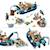 LEGO® City 60377 Le Bateau d’Exploration Sous-Marine, Jouet avec Figurines Animaux Marins BLEU 2 - vertbaudet enfant 