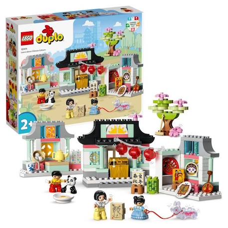 LEGO® DUPLO 10411 Découvrir la Culture Chinoise, Jouet Éducatif, Panda, Briques, Enfants 2 Ans BLANC 1 - vertbaudet enfant 