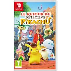 Jouet-Jeux vidéos et jeux d'arcade-Le Retour de Détective Pikachu • Jeu Nintendo Switch