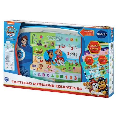 VTECH PAT PATROUILLE - TACTIPAD MISSIONS ÉDUCATIVES BLANC 6 - vertbaudet enfant 