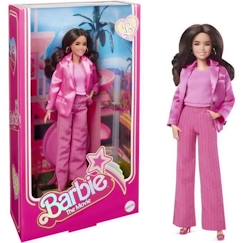 Jouet-Barbie Le Film-Poupée Gloria en costume rose à collectionner HPJ98