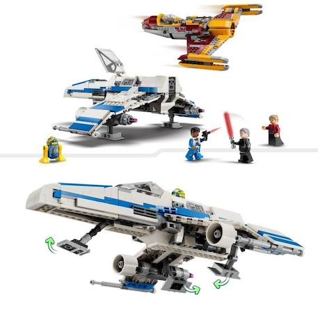 LEGO® Star Wars - E-Wing de la Nouvelle République contre le Chasseur de Shin Hati 75364 JAUNE 3 - vertbaudet enfant 