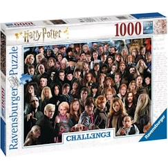 Jouet-RAVENSBURGER - Puzzle 1000 pièces Harry Potter (Challenge Puzzle) - Fantastique - Mixte - A partir de 14 ans