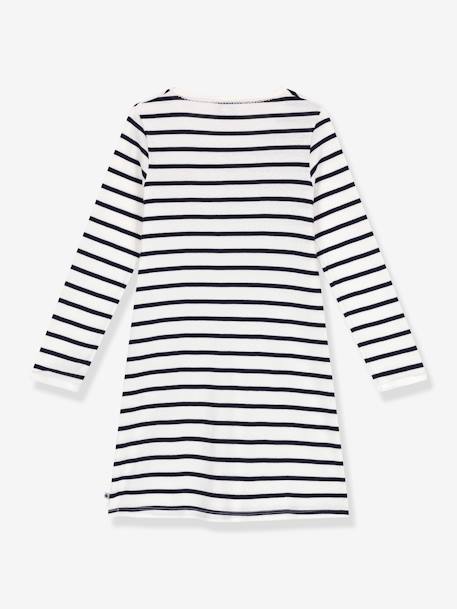 Chemise de nuit rayée PETIT BATEAU rayé bleu 2 - vertbaudet enfant 