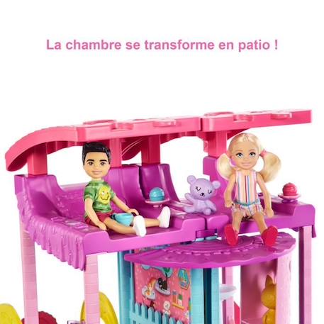 Barbie®-La Maison de Chelsea, 50 cm, animaux et + de 15 accessoires HCK77 ROUGE 5 - vertbaudet enfant 