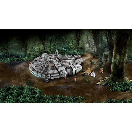 LEGO® Star Wars 75257 Faucon Millenium, Maquette à Construire avec Figurines GRIS 5 - vertbaudet enfant 