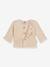 Cardigan bébé tricot point mousse en coton bio PETIT BATEAU beige 2 - vertbaudet enfant 