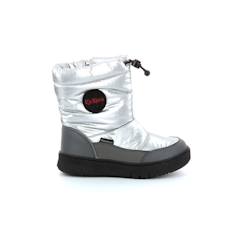 Chaussures-KICKERS Boots Atlak argent