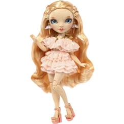 Jouet-Poupons et poupées-Poupées mannequins et accessoires-Rainbow High S23 Fashion Doll - Poupée 27 cm Victoria Whitman (Jaune fraise) - 1 tenue, 1 paire de chaussures et des accessoires