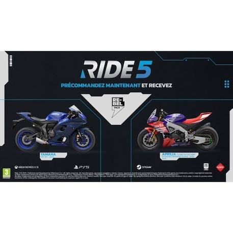 RIDE 5 - Jeu PS5 BLEU 2 - vertbaudet enfant 