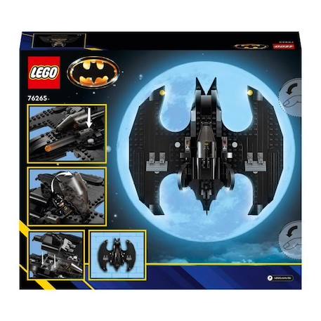 LEGO® DC 76265 Batwing : Batman Contre le Joker, Jouet d'Avion Iconique du Film 1989 avec 2 Minifigurines ROUGE 6 - vertbaudet enfant 