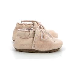 Chaussures-Chaussures fille 23-38-Chaussons-ROBEEZ Chaussons Fleece Crp rose