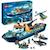 LEGO® City 60368 Le Navire d’Exploration Arctique, Jouet de Grand Bateau Flottant, Cadeau Enfants BLEU 2 - vertbaudet enfant 