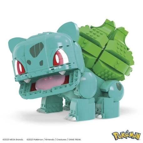 MEGA-Pokémon-Bulbizarre Géant, 1 figurine articulée (355 pcs) HNT96 BLANC 5 - vertbaudet enfant 