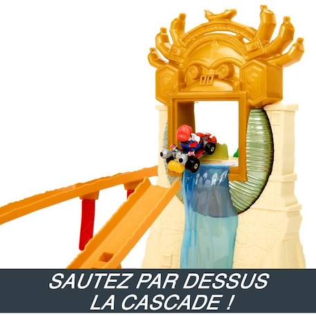 Hot Wheels®-Circuit Royaume de la Jungle-Voiture-Super Mario Bros HMK49 BLANC 5 - vertbaudet enfant 