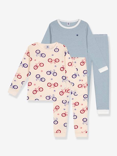 Garçon-Pyjama, surpyjama-Lot de 2 pyjamas PETIT BATEAU