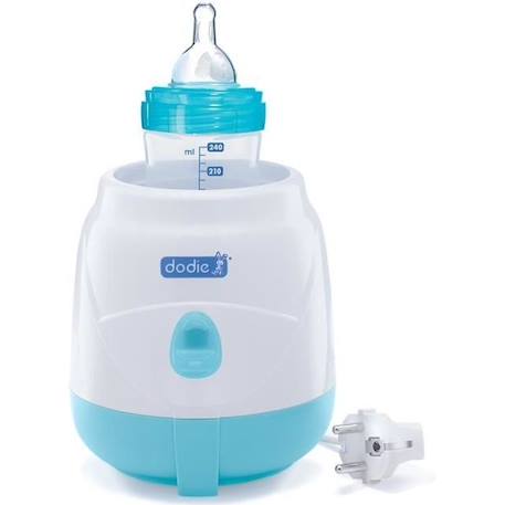 Chauffe-biberon électrique compact Dodie - Bleu - BLANC 1 - vertbaudet enfant 