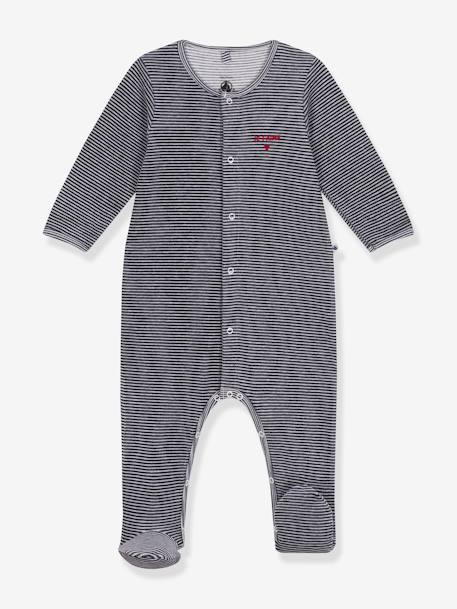 Dors-bien rayé PETIT BATEAU rayé marine 1 - vertbaudet enfant 