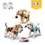 LEGO® Creator 3-en-1 31137 Adorables Chiens, Figurines de Teckel, Carlin, Caniche, Enfants Dès 7 Ans BEIGE 2 - vertbaudet enfant 