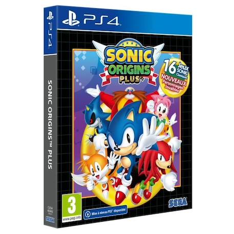 Sonic Origins Plus - Jeu PS4 BLANC 1 - vertbaudet enfant 