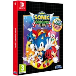Jouet-Jeux vidéos et jeux d'arcade-Sonic Origins Plus - Jeu Nintendo Switch