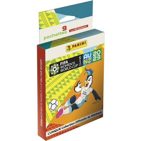 Boîte de 9 pochettes Coupe de monde féminine de la FIFA 2023™ - PANINI BLANC 1 - vertbaudet enfant 