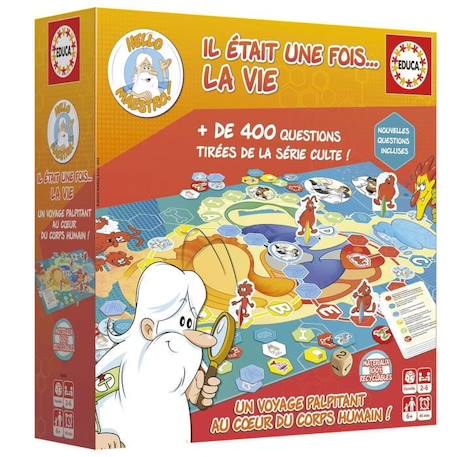 IL ETAIT UNE FOIS... LA VIE - EDUCA - Jeu de société - 19645 ORANGE 2 - vertbaudet enfant 